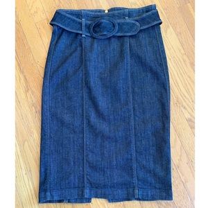 Rare! 7 For All Mankind denim skirt